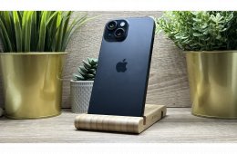 iPhone 15 128GB Fekete, Független - 1 ÉV Garancia, Számla