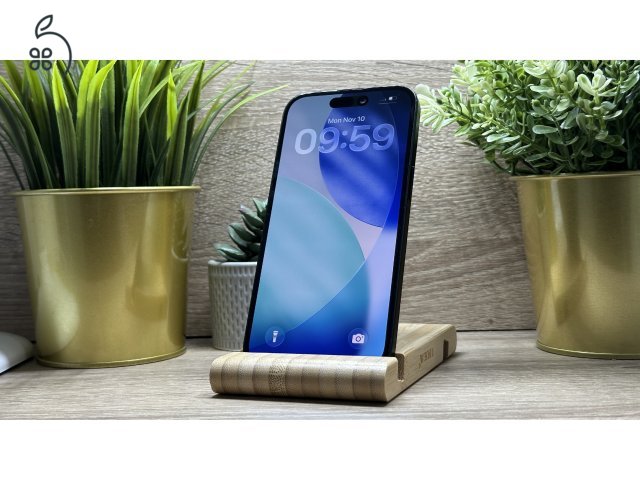 iPhone 15 128GB Fekete, Független - 1 ÉV Garancia, Számla