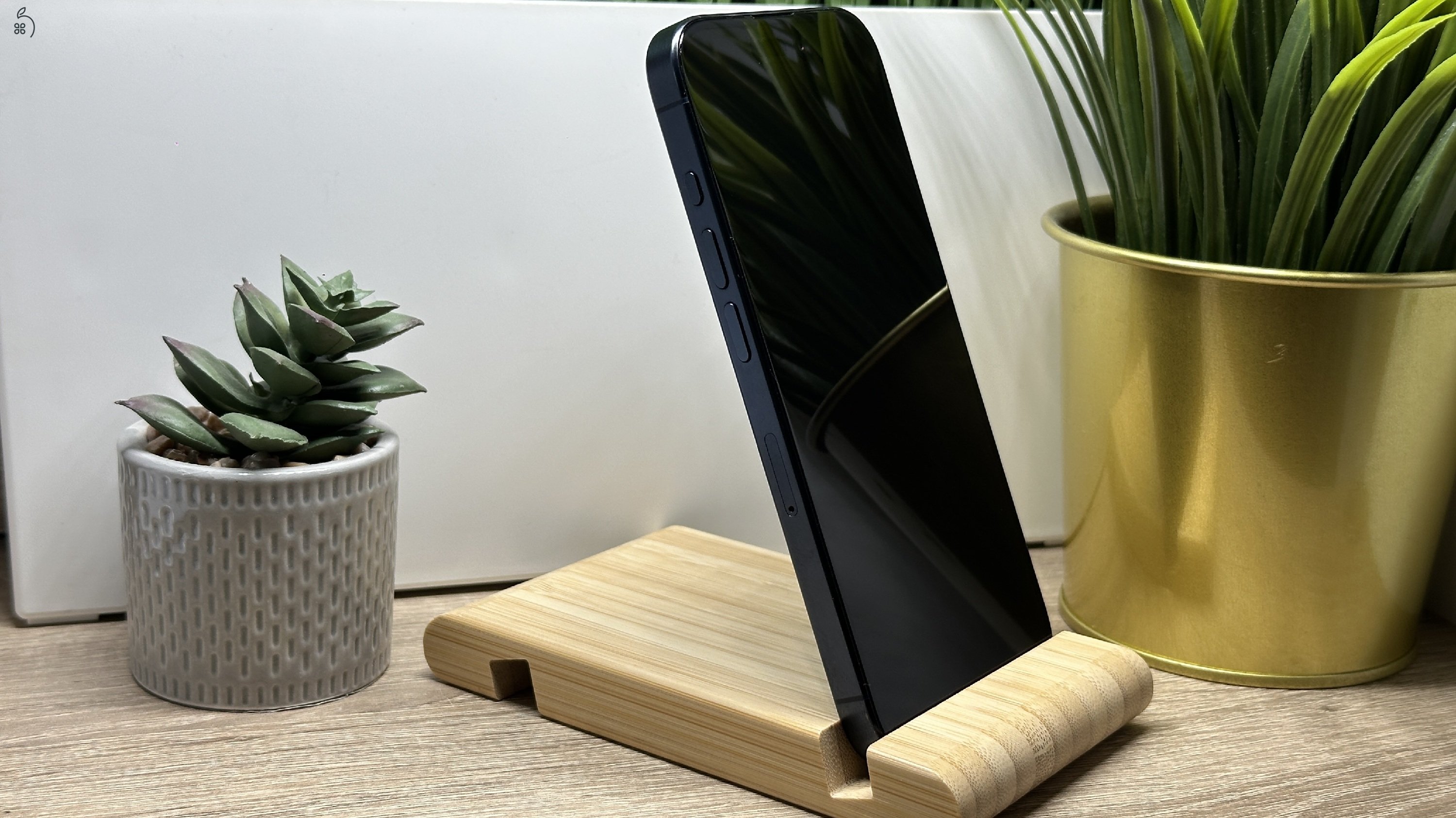  iPhone 15 Pro 256GB Kék, Független - 1 ÉV Garancia, Számla 