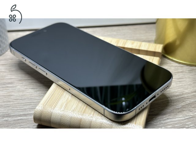  iPhone 15 Pro 256GB Fehér, Független - 1ÉV Garancia, Számla 