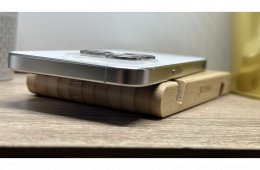  iPhone 15 Pro 256GB Fehér, Független - 1ÉV Garancia, Számla 