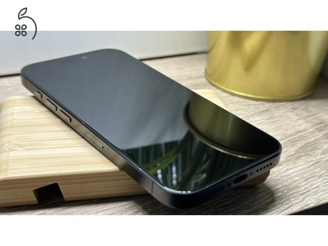  iPhone 15 Pro 256GB Fekete, Független - 1 ÉV Garancia, Számla 