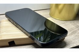  iPhone 15 Pro 256GB Fekete, Független - 1 ÉV Garancia, Számla 