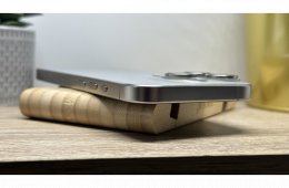 iPhone 15 Pro 256GB Natúr Titán, Független - 1ÉV Garancia, Számla