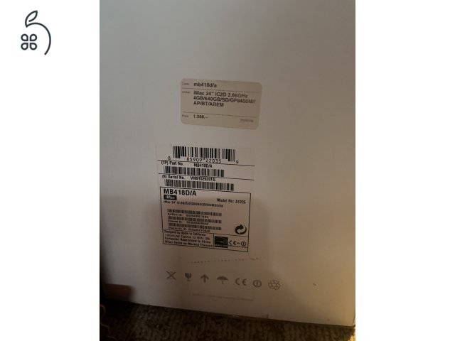 Apple iMac A1225 (Early 2009)