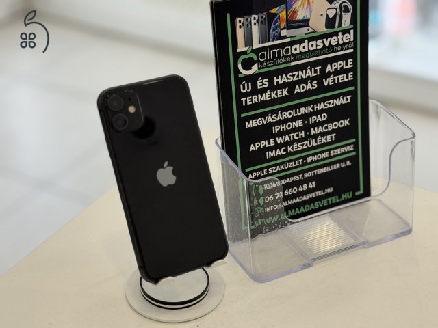 iPhone 11 64GB Független Használt/1-3 hónap gar./Akku 100/z24