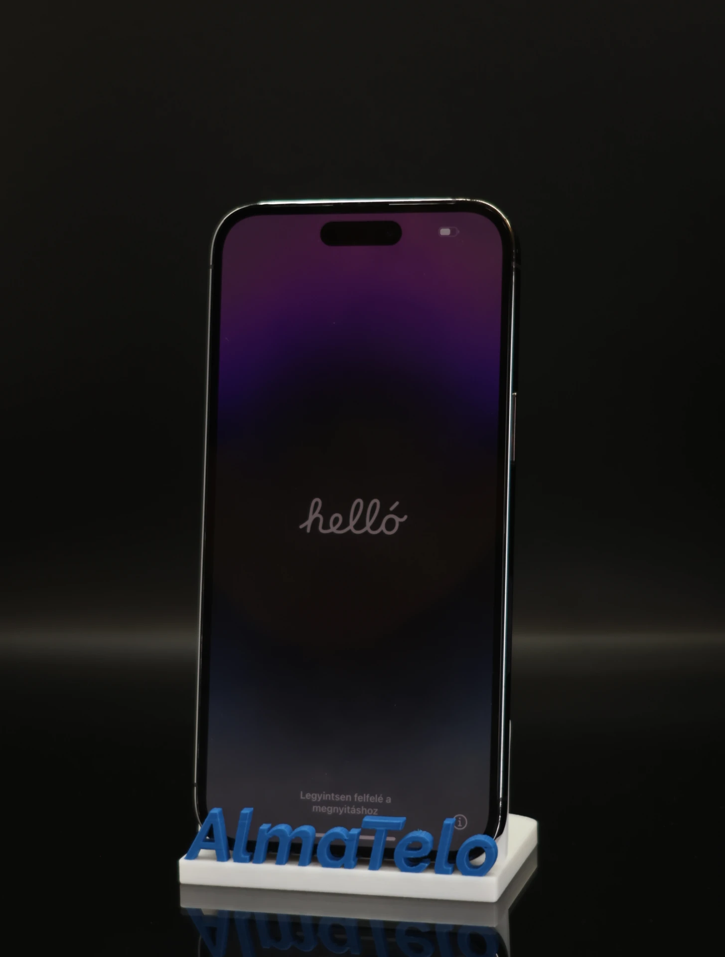 Apple iPhone 14 Pro Max eSIM 128 GB Deep Purple 100% akku - 12 HÓ GARANCIA