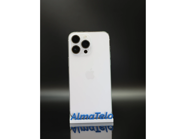 Apple iPhone 14 Pro Max 256 GB Silver 100% akku - 12 HÓ GARANCIA