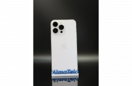 Apple iPhone 14 Pro Max 256 GB Silver 100% akku - 12 HÓ GARANCIA