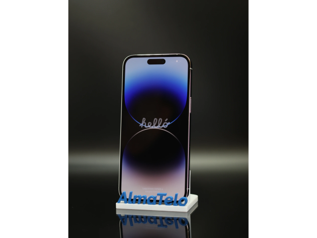 Apple iPhone 14 Pro Max 256 GB Silver 100% akku - 12 HÓ GARANCIA