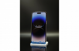 Apple iPhone 14 Pro Max 256 GB Silver 100% akku - 12 HÓ GARANCIA