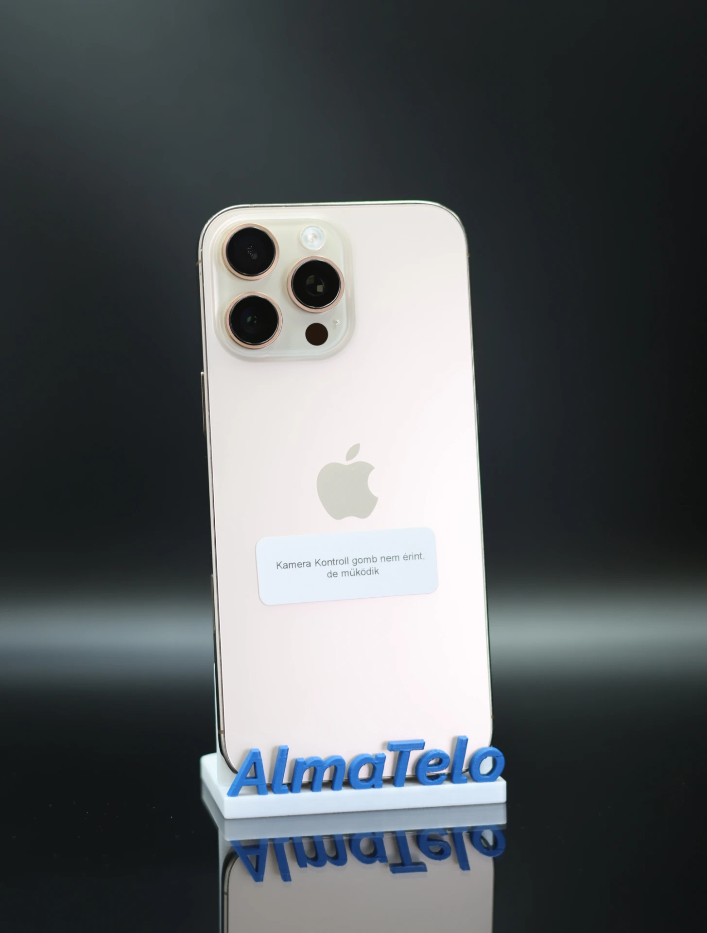 Apple iPhone 16 Pro Max 256 GB Desert Titanium 90% akku - 12 HÓ GARANCIA