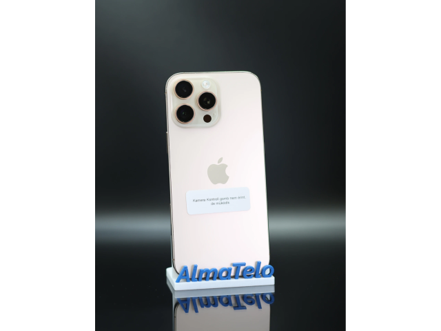 Apple iPhone 16 Pro Max 256 GB Desert Titanium 90% akku - 12 HÓ GARANCIA