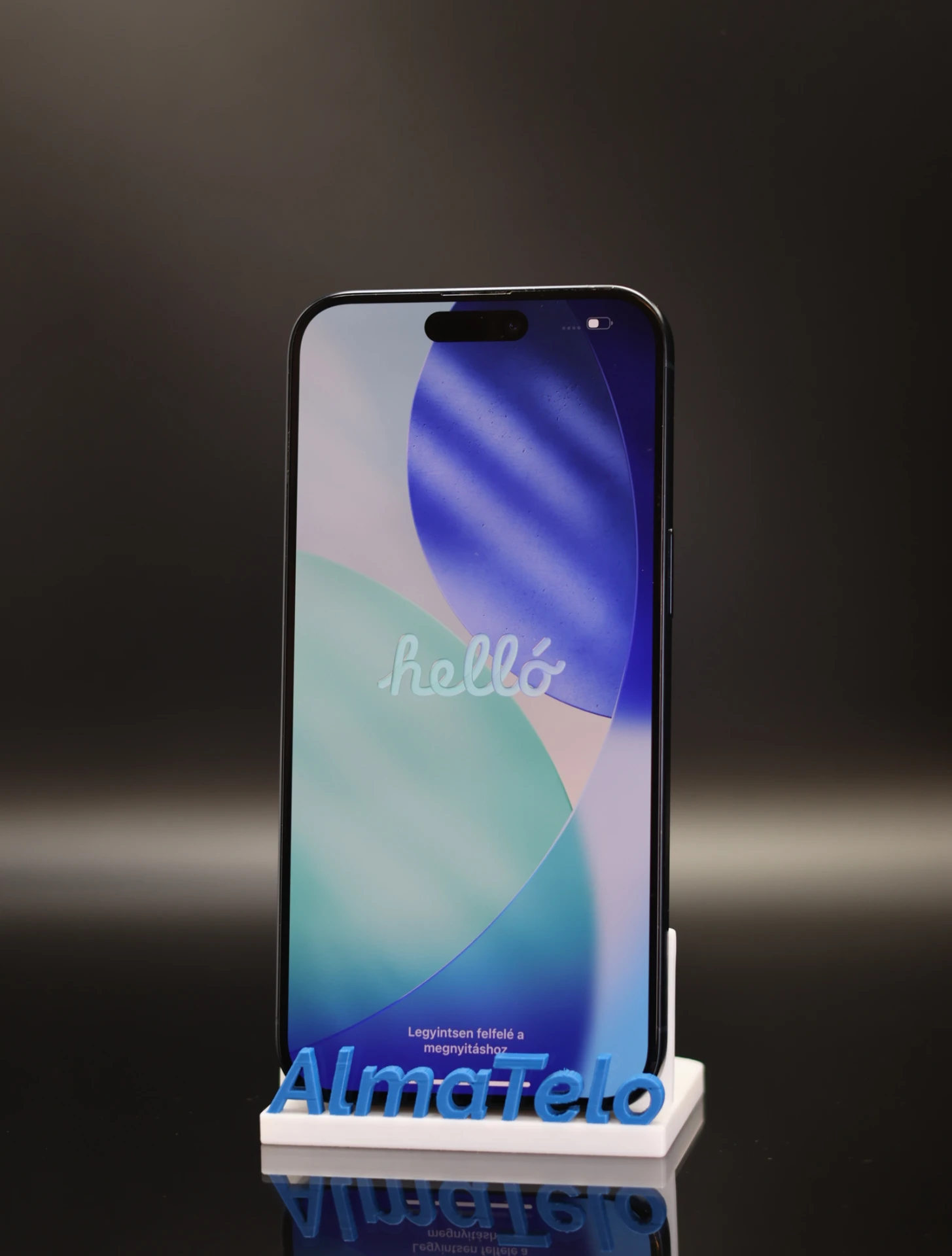 Apple iPhone 15 Pro Max 256 GB Blue Titanium 100% akku - 12 HÓ GARANCIA