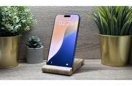 iPhone 16 Pro Max 256GB 99% AKKU - Számla, Garancia, Natural Titan, Független