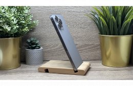 iPhone 16 Pro Max 256GB 99% AKKU - Számla, Garancia, Natural Titan, Független