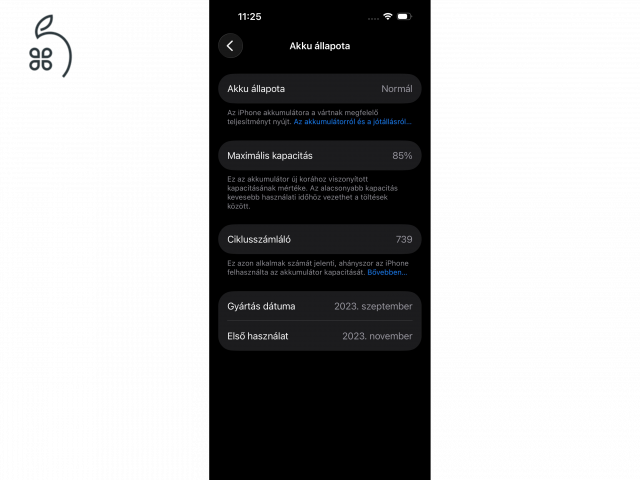 Eladó iPhone 15 Pro 256 GB fehér (Natural Titanium)