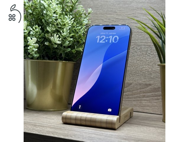 iPhone 16 Pro Max 256GB 100% AKKU, Számla, 1ÉV Garancia, Desert Titan - Független