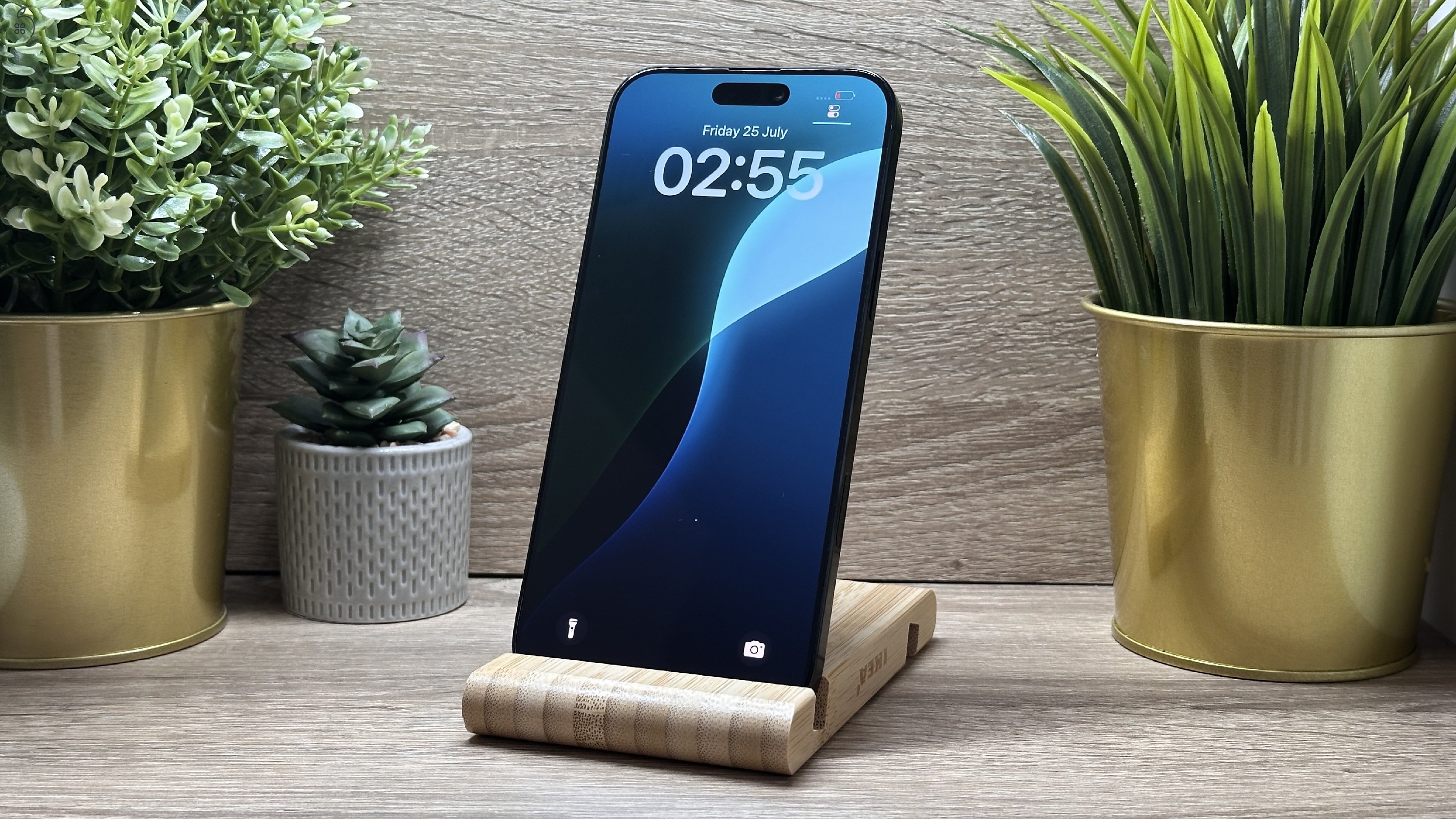 iPhone 16 Pro Max Fekete 256GB 100% AKKU - Független, Számla, 1ÉV Garancia