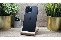 iPhone 16 Pro Max Fekete 256GB 100% AKKU - Független, Számla, 1ÉV Garancia