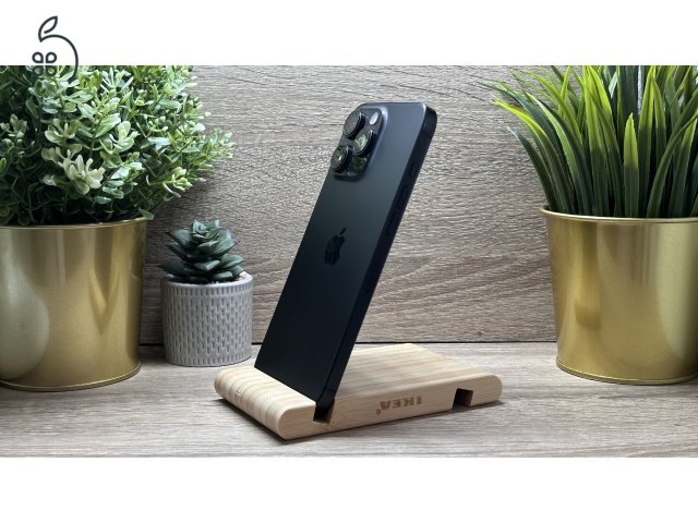 iPhone 16 Pro Max Fekete 256GB 100% AKKU - Független, Számla, 1ÉV Garancia