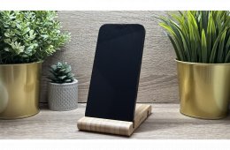 iPhone 16 Pro Max Fekete 256GB 100% AKKU - Független, Számla, 1ÉV Garancia