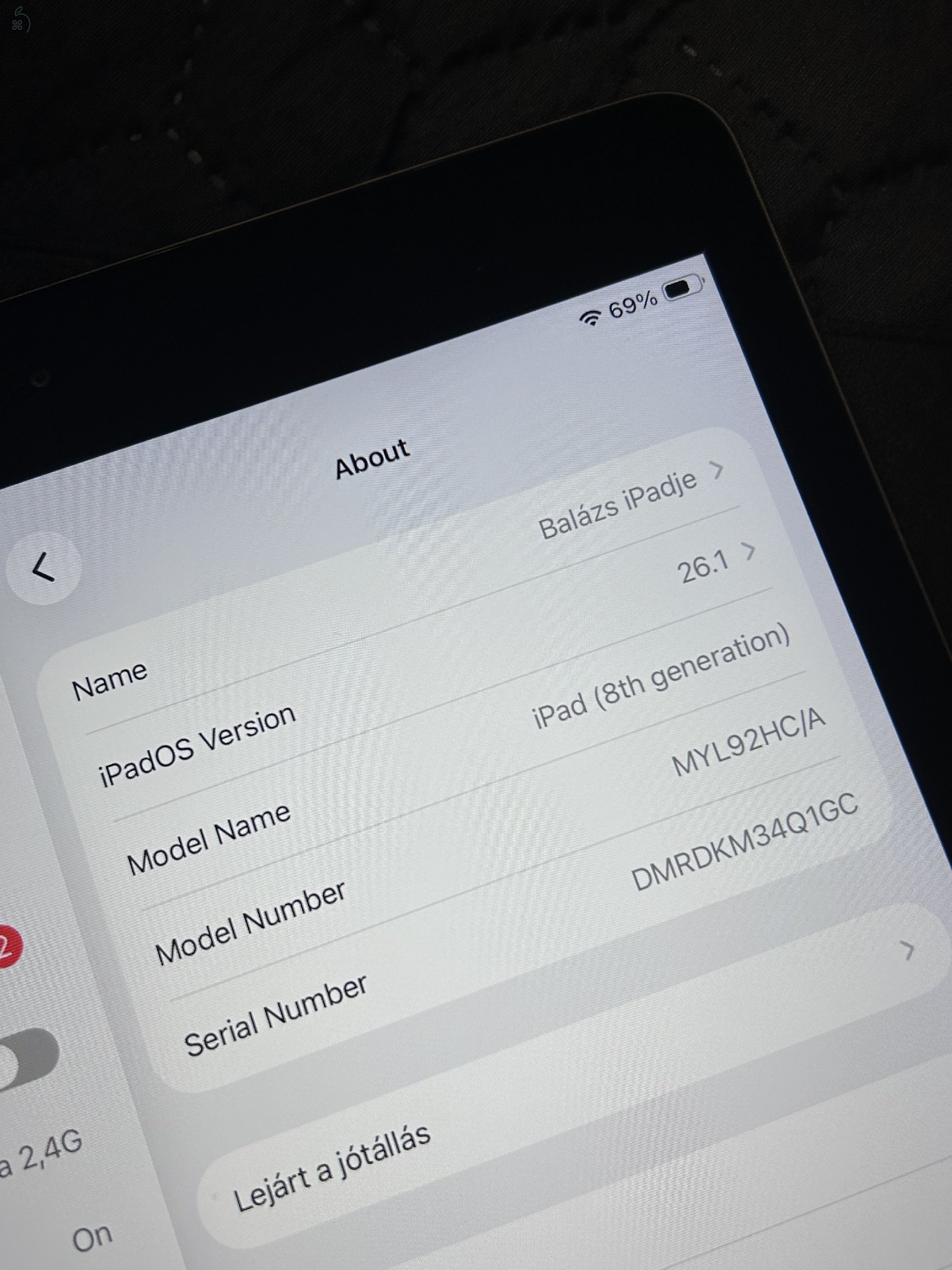 Apple Ipad 8th gen (2020) 32GB