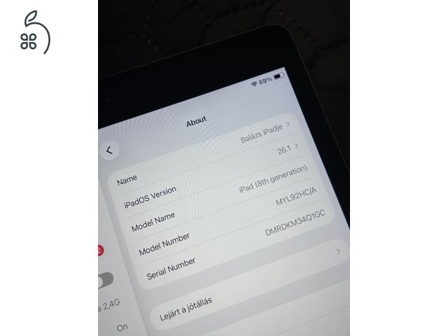 Apple Ipad 8th gen (2020) 32GB