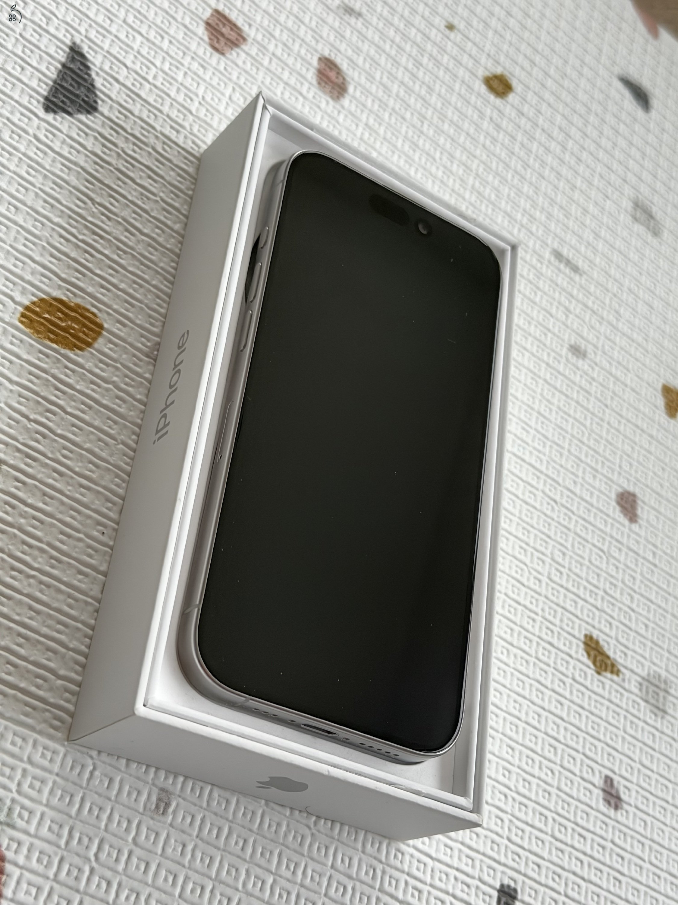 iPhone 15 Pro, White titanium, 256 GB , kártyafüggetlen