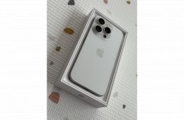 iPhone 15 Pro, White titanium, 256 GB , kártyafüggetlen