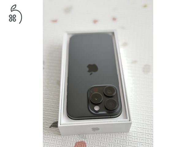 iPhone 15 Pro - Black titanium - 256 GB - független