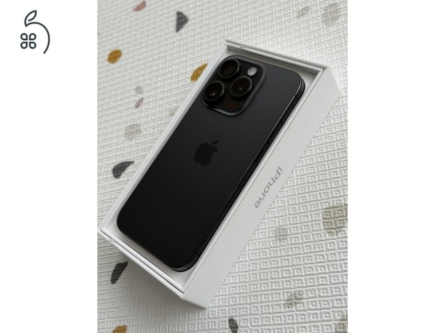 iPhone 15 Pro - Black titanium - 256 GB - független