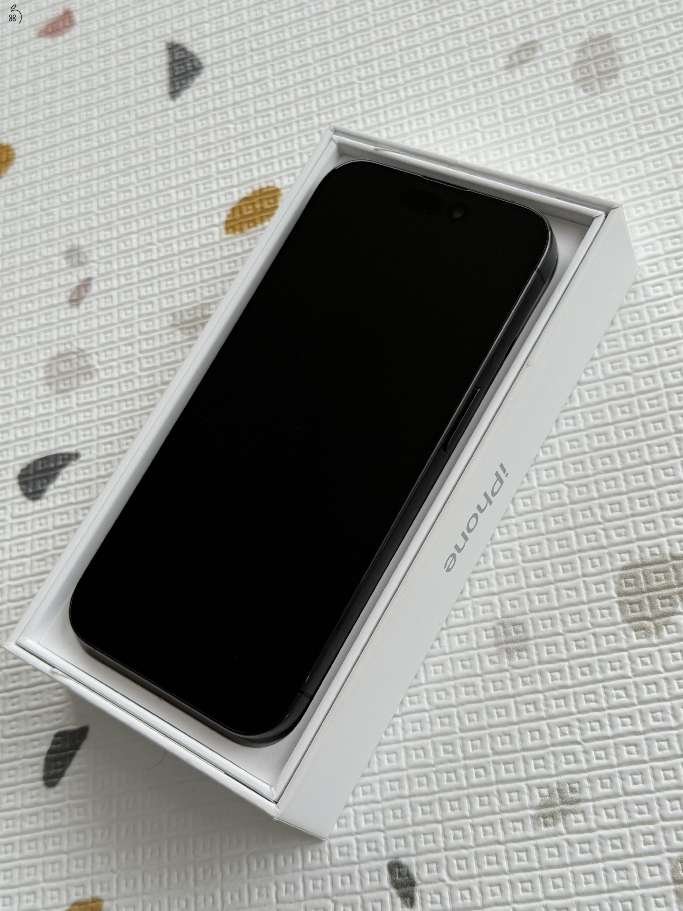 iPhone 15 Pro - Black titanium - 256 GB - független