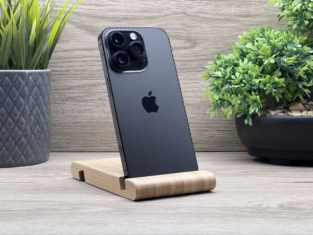 iPhone 14 Pro Space Black 128GB 2 ÉV Garanciával Számlával 100% Akku