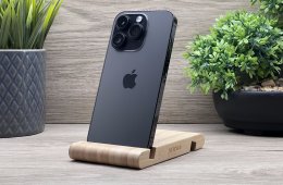 iPhone 14 Pro Space Black 128GB 2 ÉV Garanciával Számlával 100% Akku