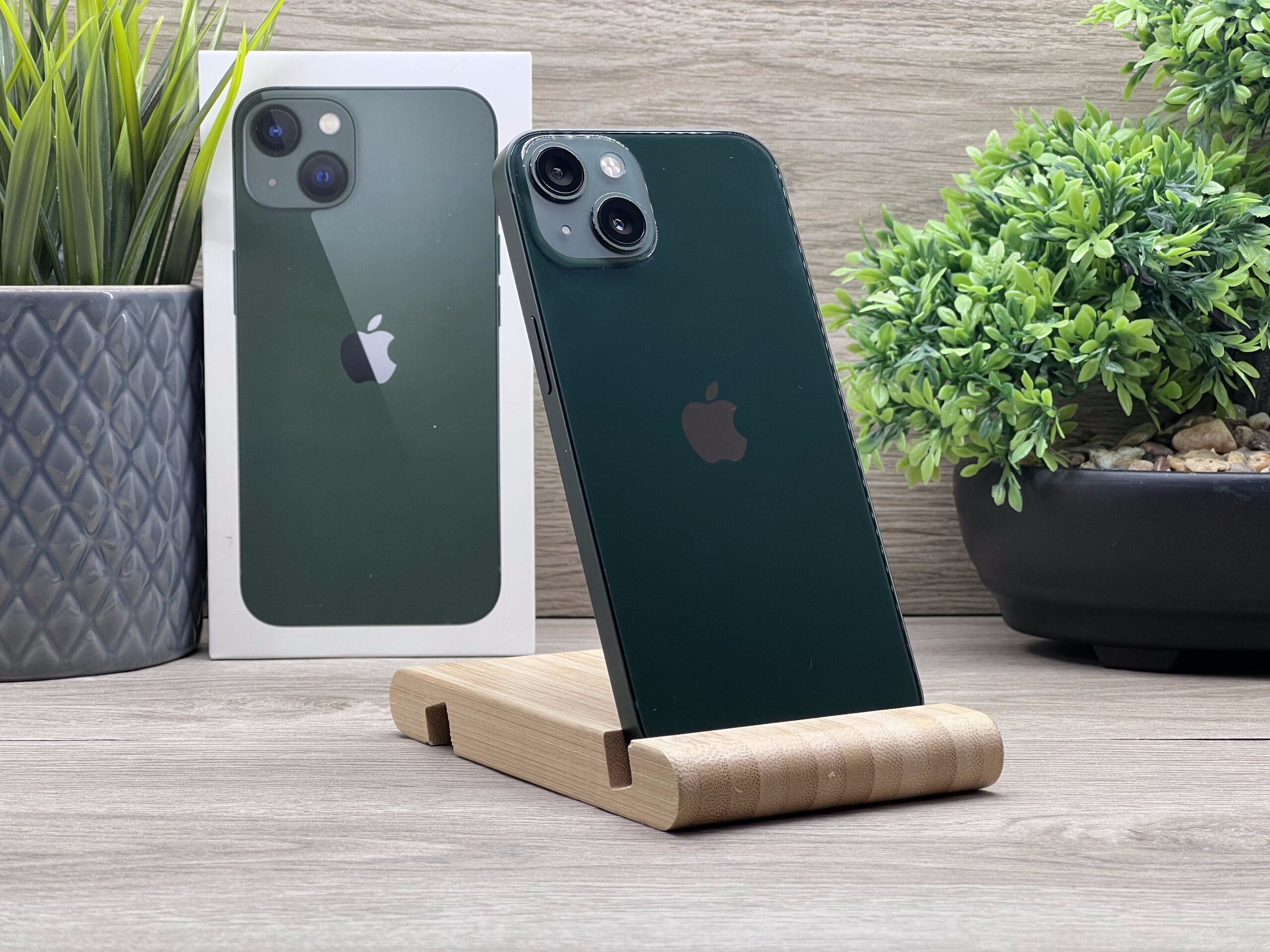 iPhone 13 Green 128GB 2 ÉV Garanciával Számlával 100% Akku