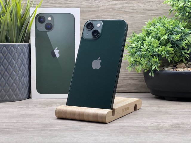 iPhone 13 Green 128GB 2 ÉV Garanciával Számlával 100% Akku