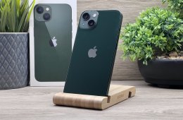 iPhone 13 Green 128GB 2 ÉV Garanciával Számlával 100% Akku