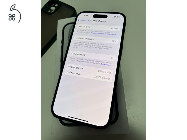 iPhone 15 128GB Apple garancia! Akku 100%!