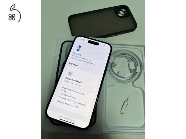 iPhone 15 128GB Apple garancia! Akku 100%!