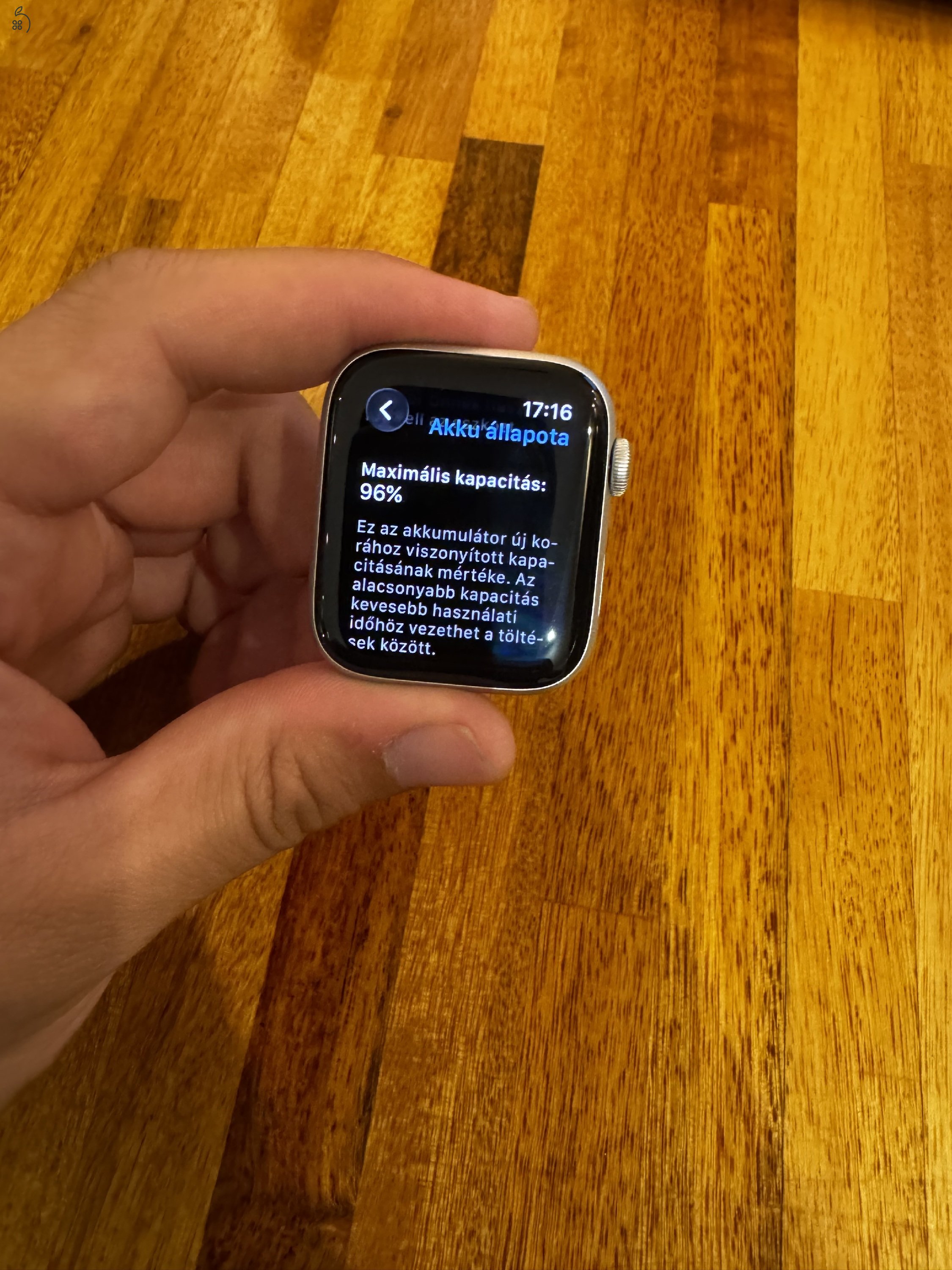 Apple Watch SE2 GPS 44mm szürke