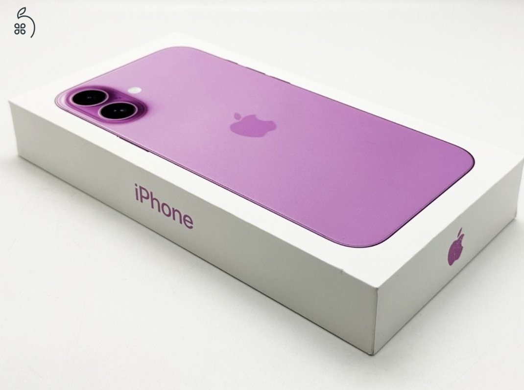iPhone 16 Plus 128GB - (Pink) - Csak 1db!