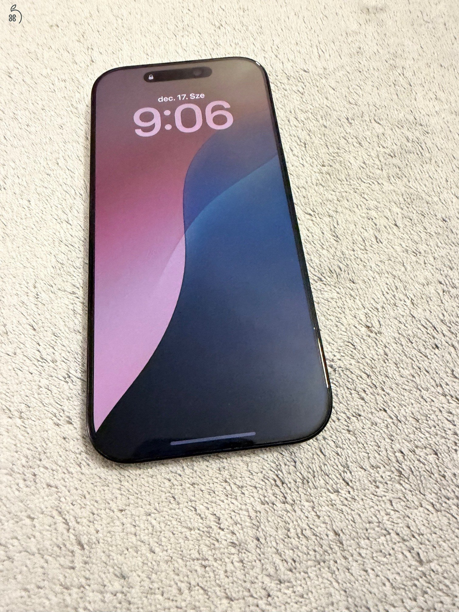 iPhone 16 Pro 256 GB Fekete színben eladó