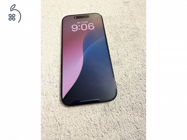 iPhone 16 Pro 256 GB Fekete színben eladó