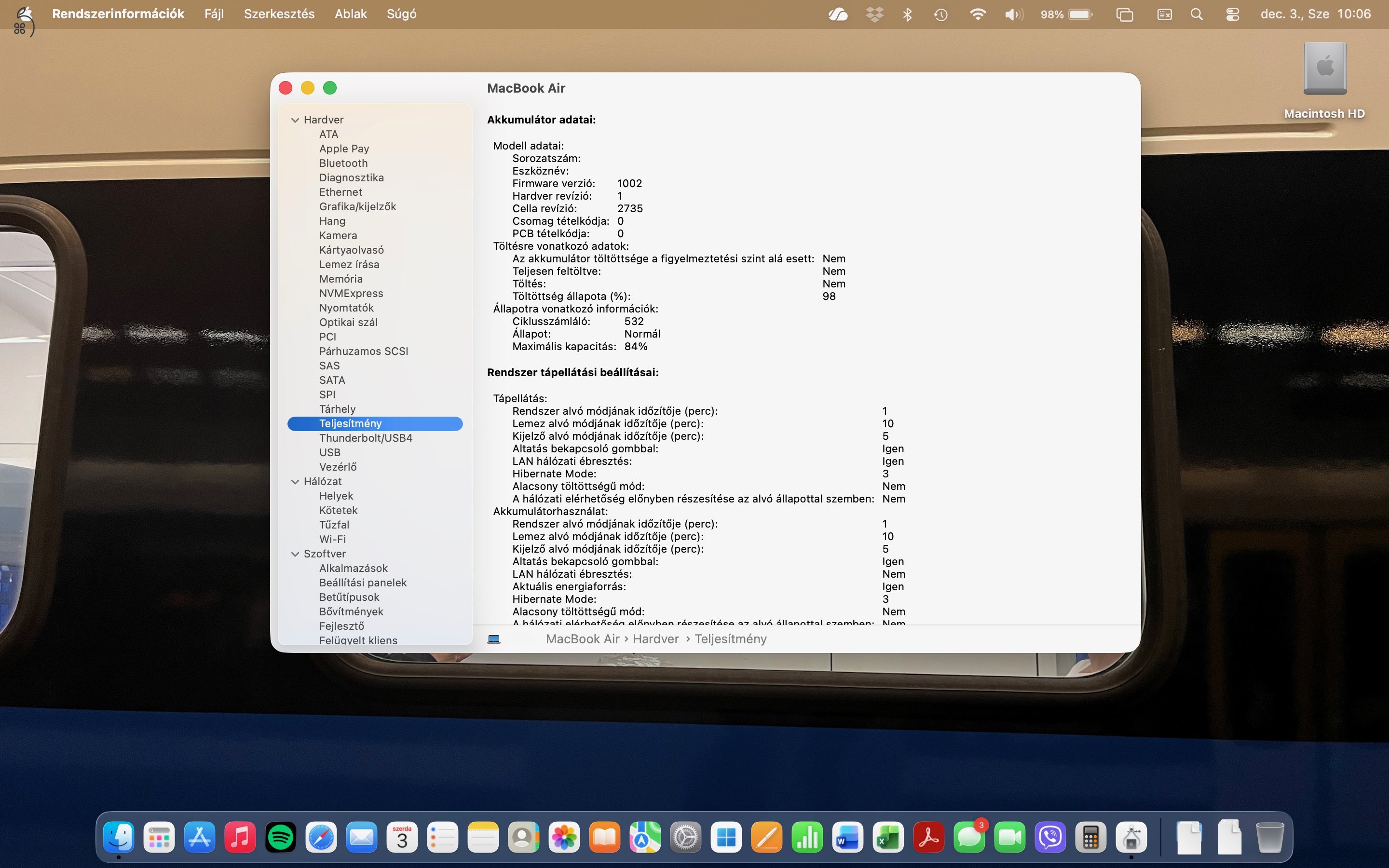 MacBook Air M1, 16 GB ram, 1 TB ssd