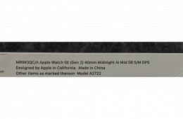 Apple Watch SE Gen2 GPS 40mm