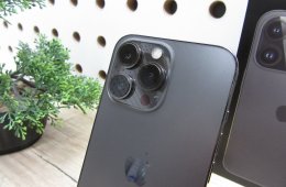 Apple iPhone 13 Pro – Graphite – ProMotion 120 Hz + tripla kamera + prémium acél keret – 128 GB – Használt, szép állapot – 100% akku – 3 hónap garancia