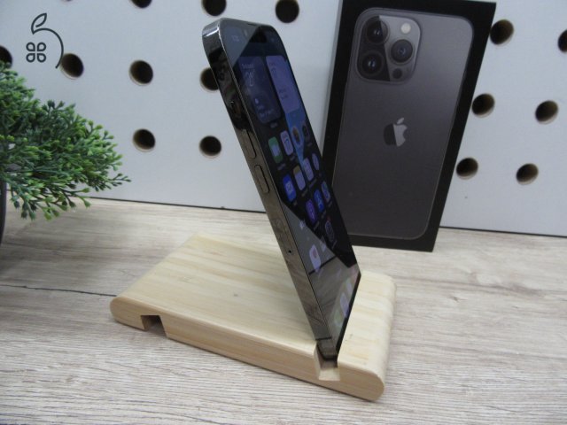 Apple iPhone 13 Pro – Graphite – ProMotion 120 Hz + tripla kamera + prémium acél keret – 128 GB – Használt, szép állapot – 100% akku – 3 hónap garancia