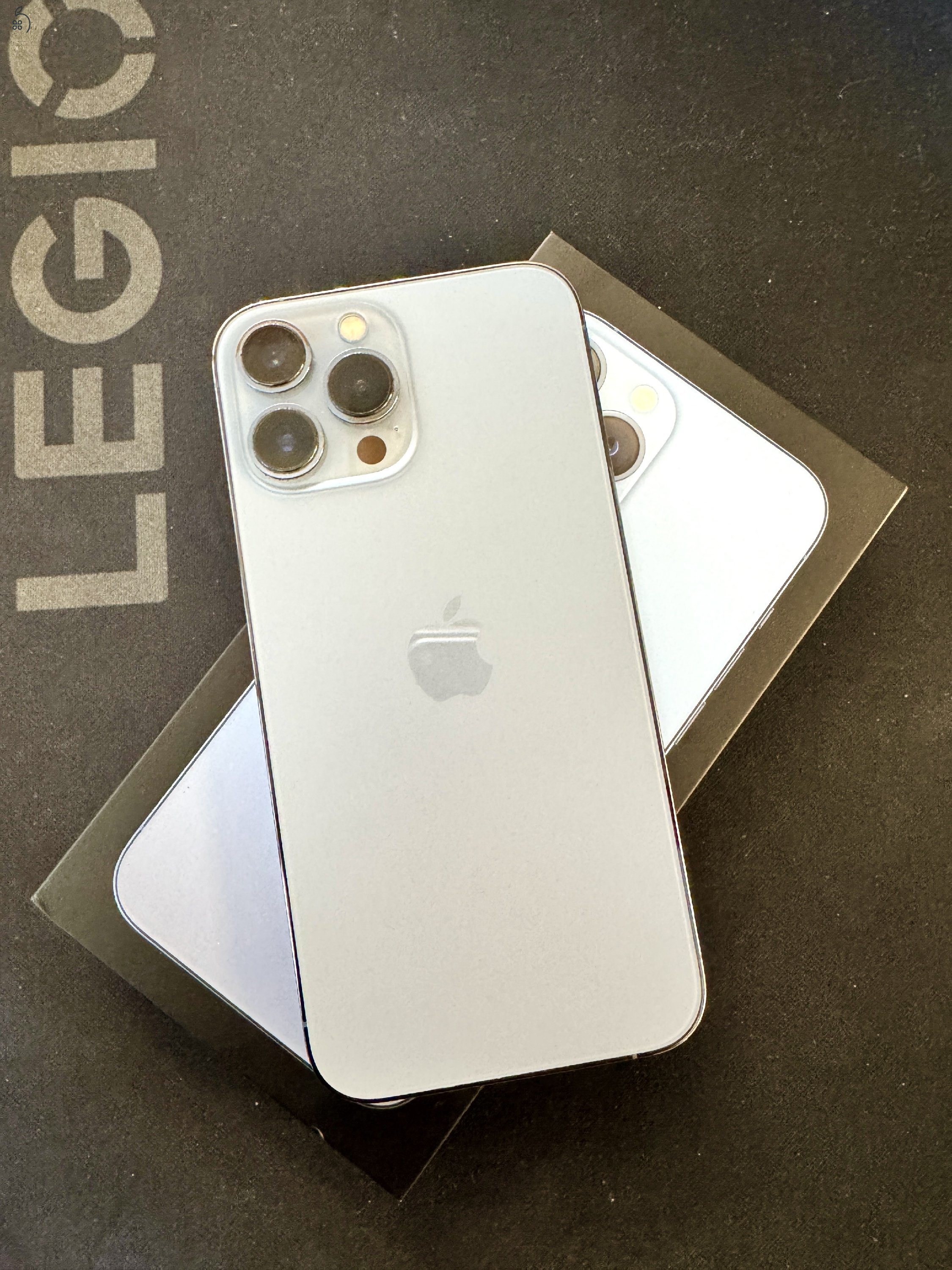 512GB-os(!!!)  iPhone 13 Pro Max egy 256-os árában! Sierra Blue, 30 nap garancia!