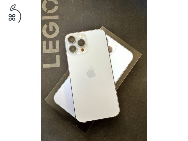 512GB-os(!!!)  iPhone 13 Pro Max egy 256-os árában! Sierra Blue, 30 nap garancia!